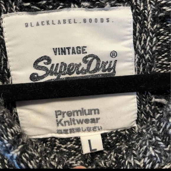 Superdry Knitted Sweater Large - Picture 2 of 2